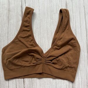Commando Brown Bra